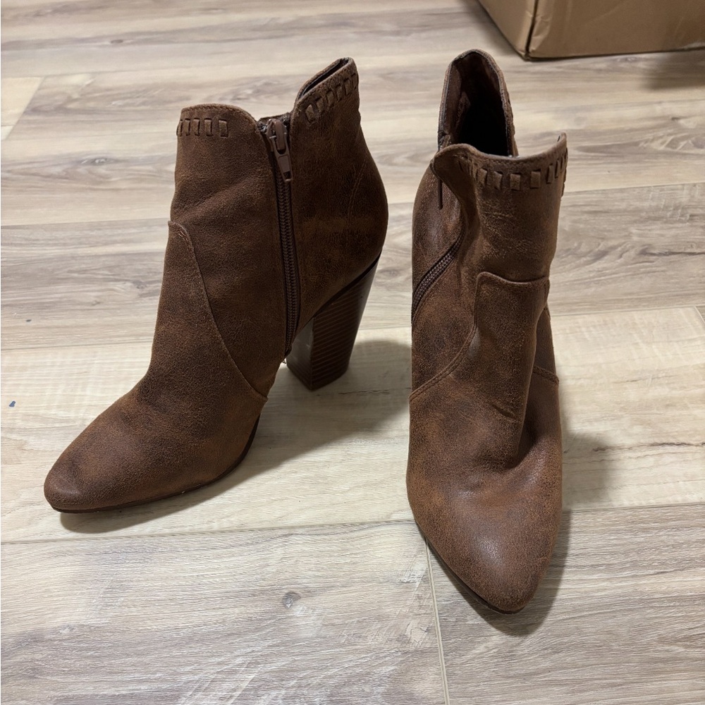 ZIGI girl Chestnut Heeled Boots